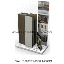 White Metal Display for Shop Tile Exhibition